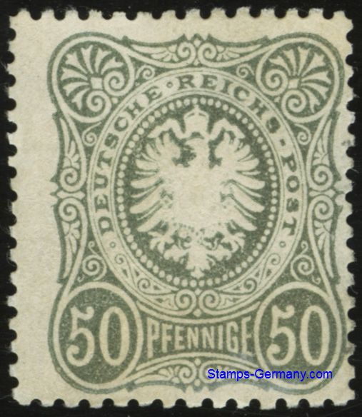 Briefmarke Deutsches Reich Michel 38