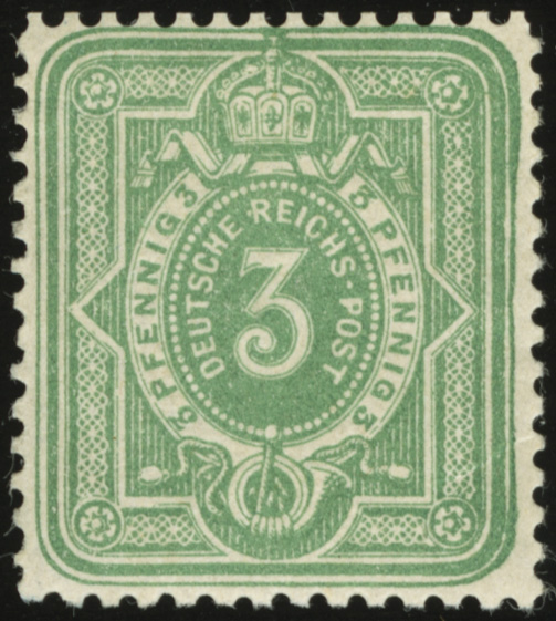 Briefmarke Deutsches Reich Michel 39 - zum Schließen ins Bild klicken
