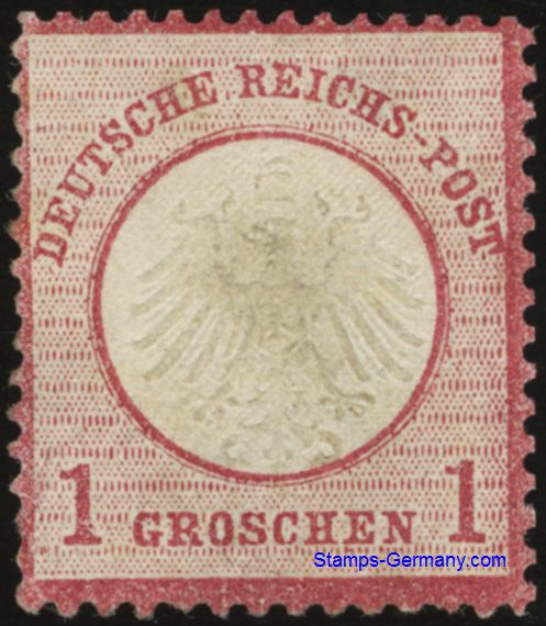 Briefmarke Deutsches Reich Michel 4