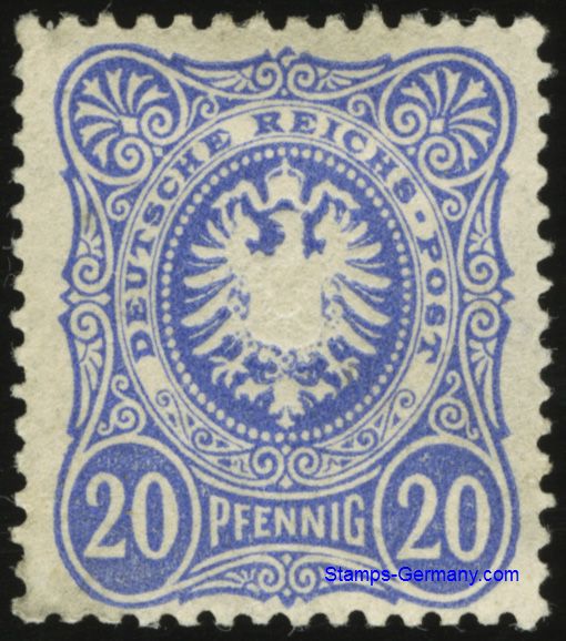 Briefmarke Deutsches Reich Michel 42