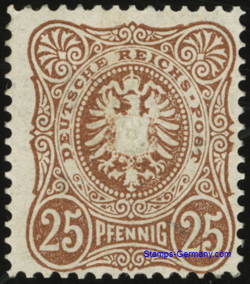 Briefmarke Deutsches Reich Michel 43