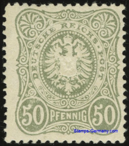 Briefmarke Deutsches Reich Michel 44