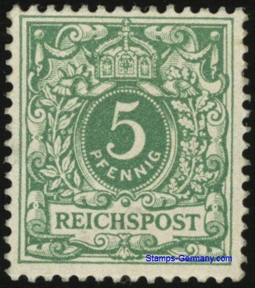 Briefmarke Deutsches Reich Michel 46