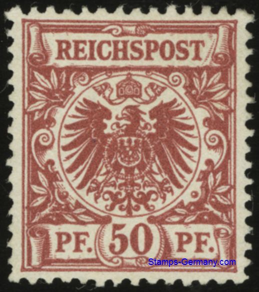 Briefmarke Deutsches Reich Michel 50