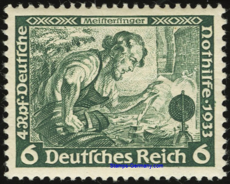 Briefmarke Deutsches Reich Michel 502