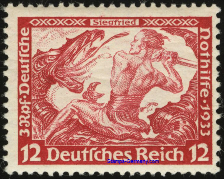 Briefmarke Deutsches Reich Michel 504