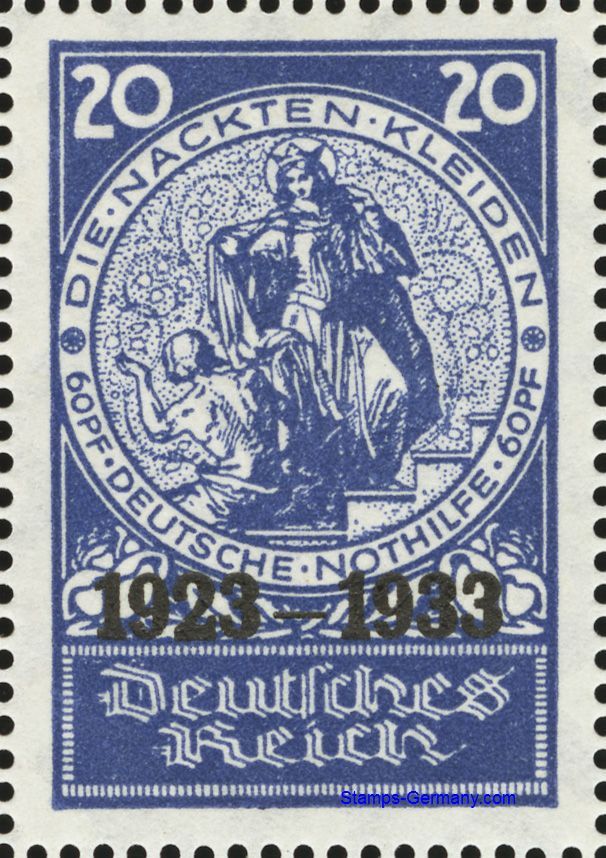 Briefmarke Deutsches Reich Michel 510