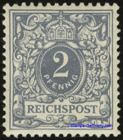 Briefmarke Deutsches Reich Michel 52