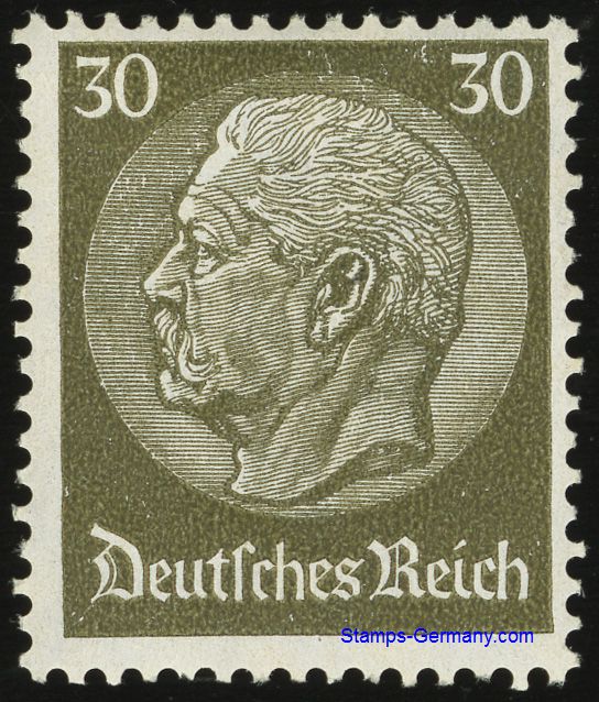 Briefmarke Deutsches Reich Michel 523