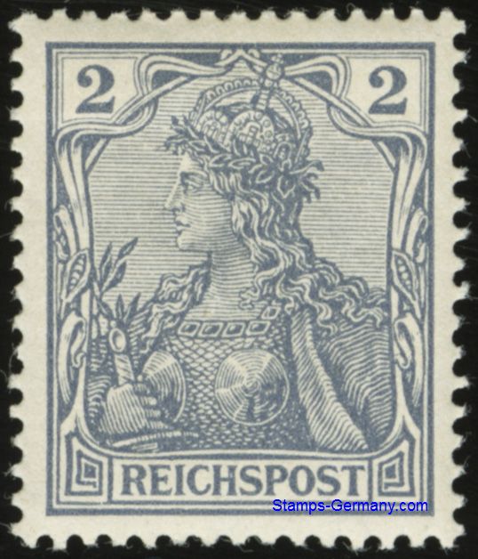 Briefmarke Deutsches Reich Michel 53