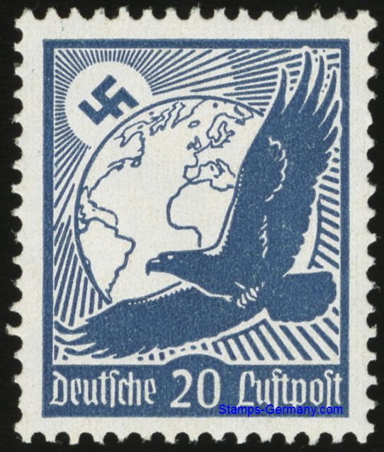 Briefmarke Deutsches Reich Michel 532