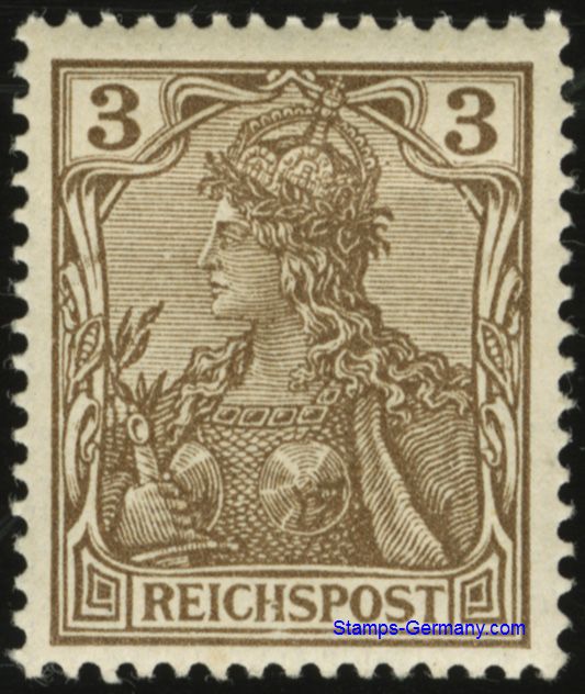 Briefmarke Deutsches Reich Michel 54