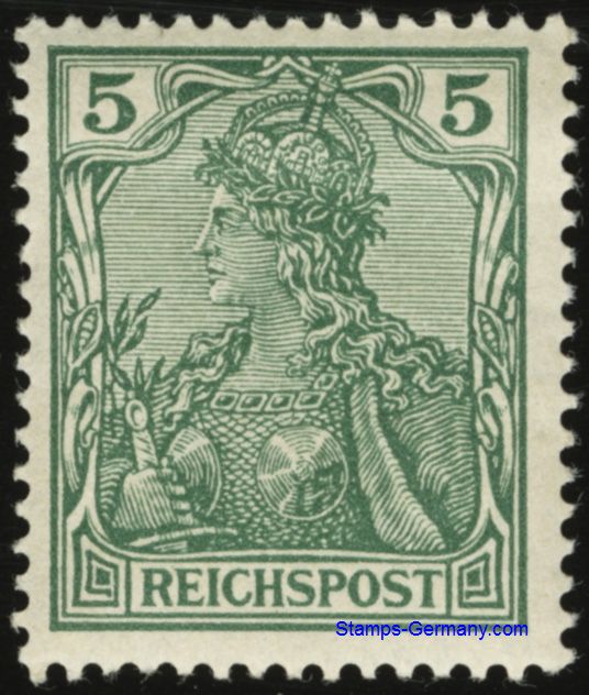 Briefmarke Deutsches Reich Michel 55