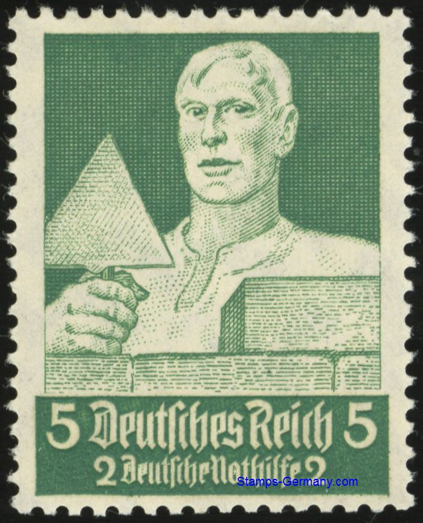 Briefmarke Deutsches Reich Michel 558
