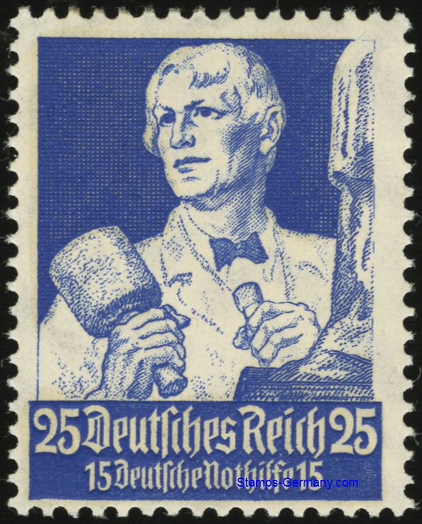 Briefmarke Deutsches Reich Michel 563