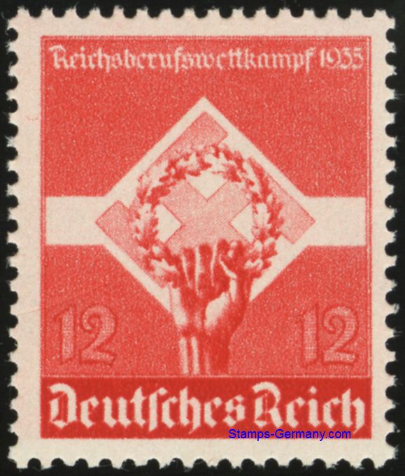 Briefmarke Deutsches Reich Michel 572