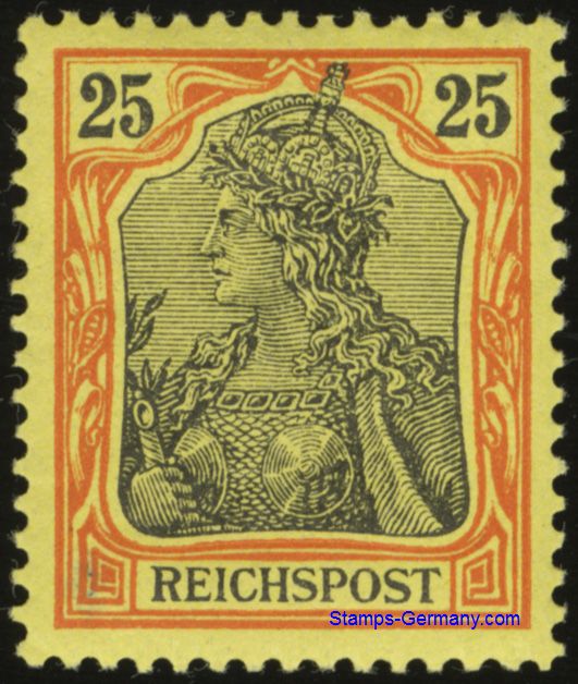 Briefmarke Deutsches Reich Michel 58