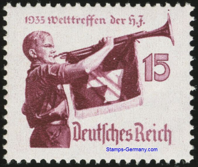Briefmarke Deutsches Reich Michel 585