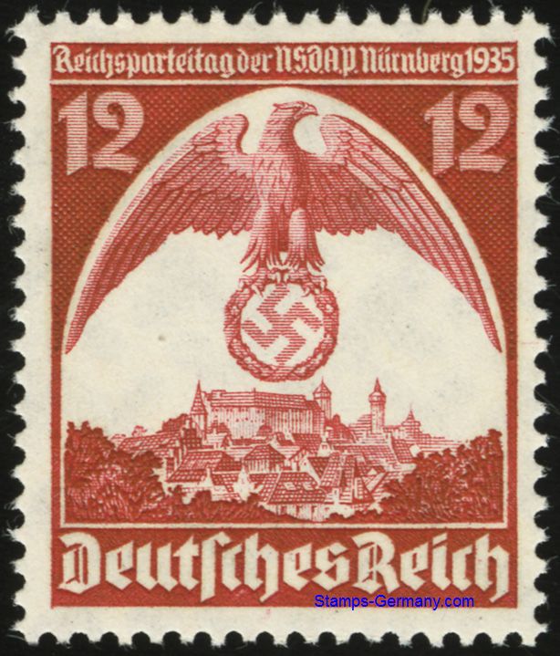 Briefmarke Deutsches Reich Michel 587