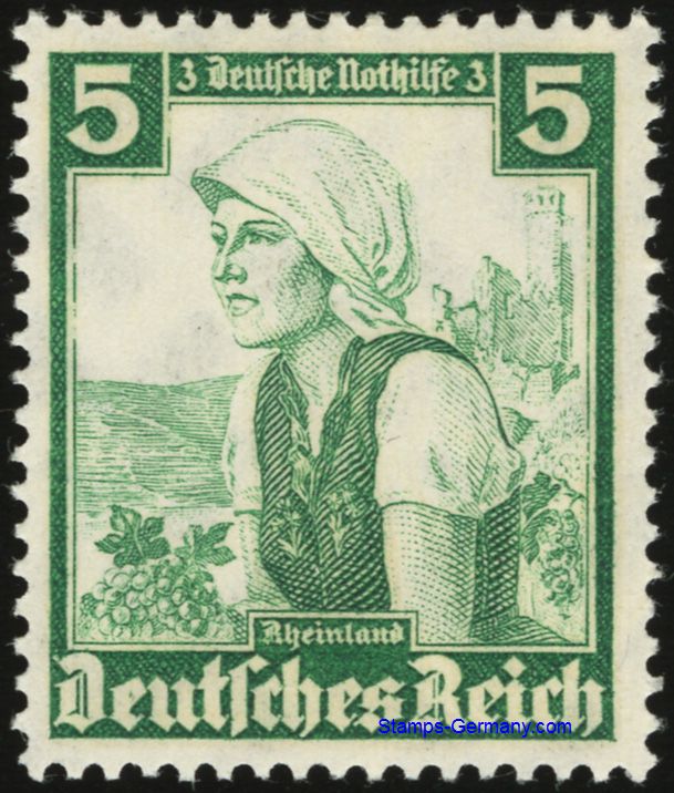 Briefmarke Deutsches Reich Michel 590