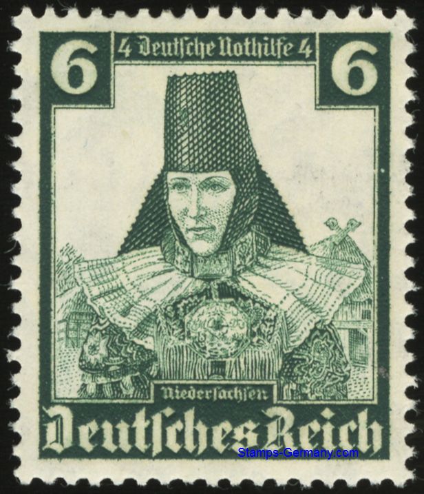 Briefmarke Deutsches Reich Michel 591