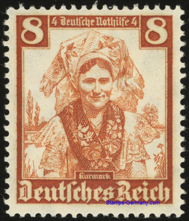 Briefmarke Deutsches Reich Michel 592