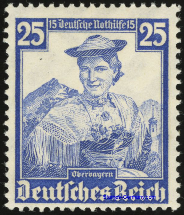 Briefmarke Deutsches Reich Michel 595