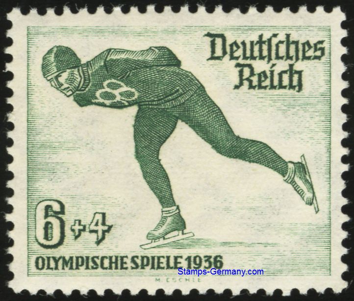 Briefmarke Deutsches Reich Michel 600