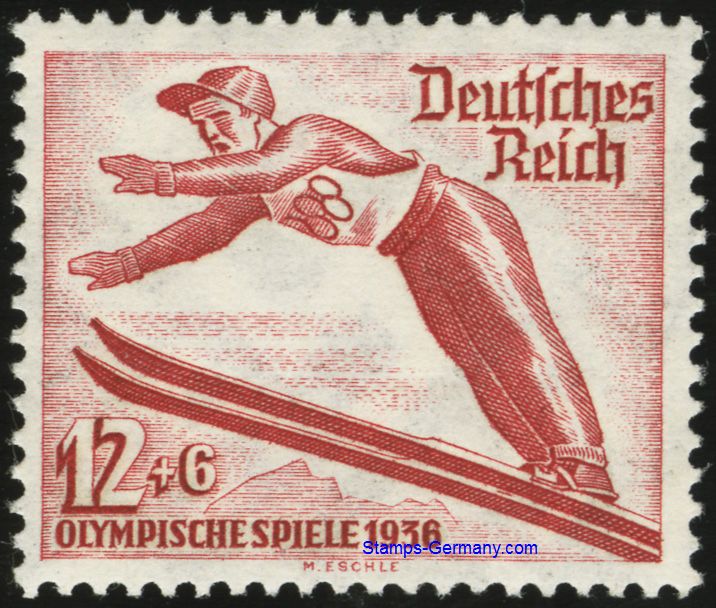Briefmarke Deutsches Reich Michel 601