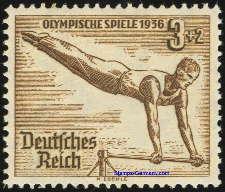 Briefmarke Deutsches Reich Michel 609