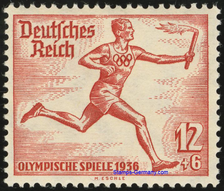 Briefmarke Deutsches Reich Michel 613
