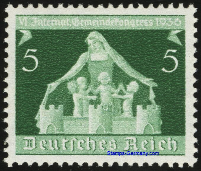 Briefmarke Deutsches Reich Michel 618 - zum Schließen ins Bild klicken
