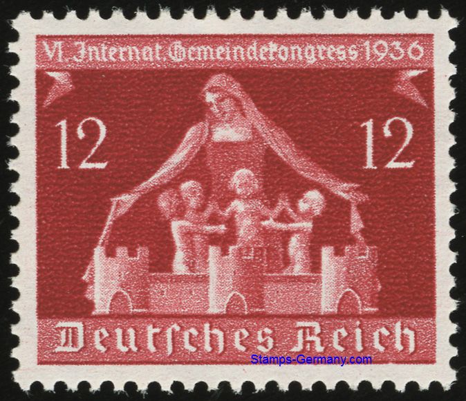 Briefmarke Deutsches Reich Michel 619 - zum Schließen ins Bild klicken