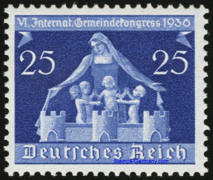 Briefmarke Deutsches Reich Michel 620 - zum Schließen ins Bild klicken