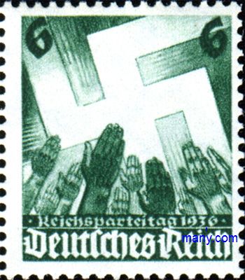 Briefmarke Deutsches Reich Michel 632 - zum Schließen ins Bild klicken