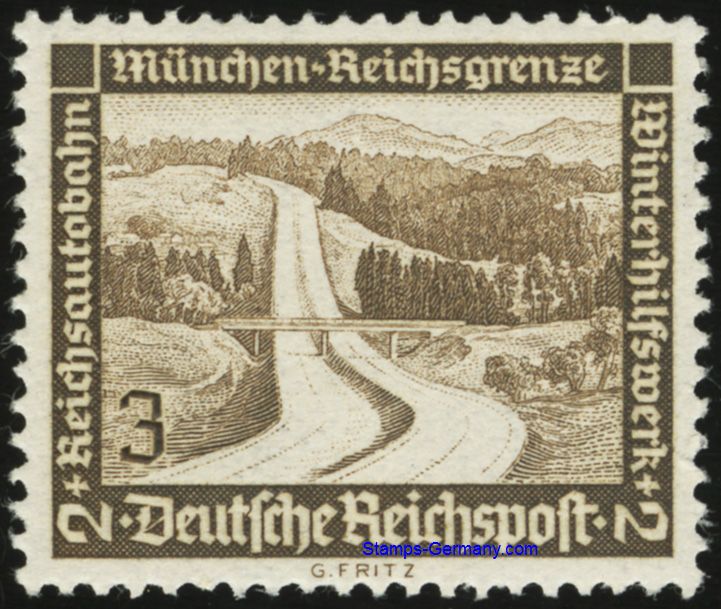 Briefmarke Deutsches Reich Michel 634