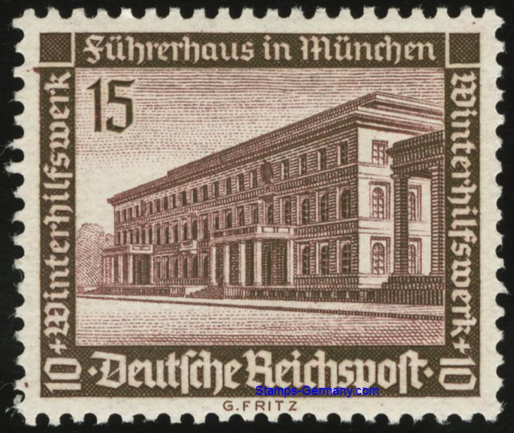 Briefmarke Deutsches Reich Michel 640