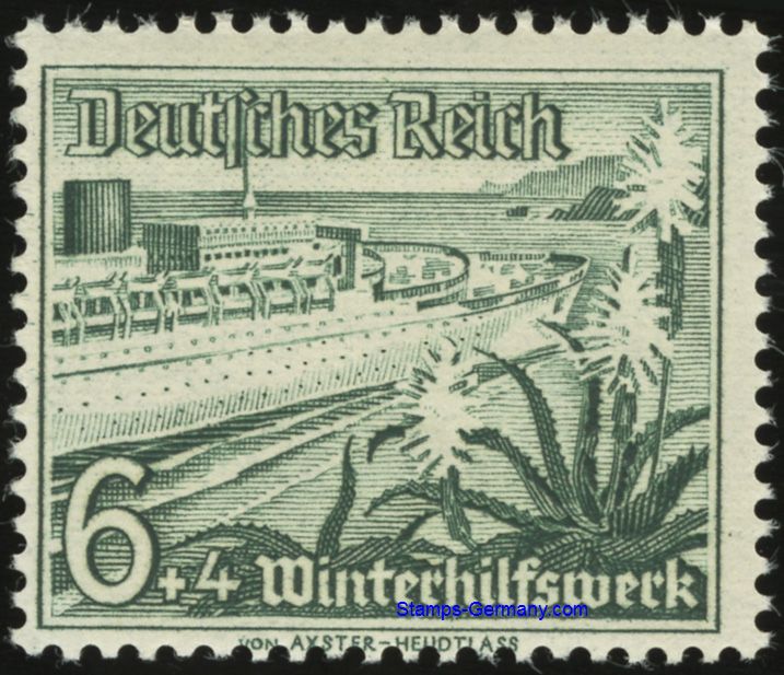 Briefmarke Deutsches Reich Michel 654
