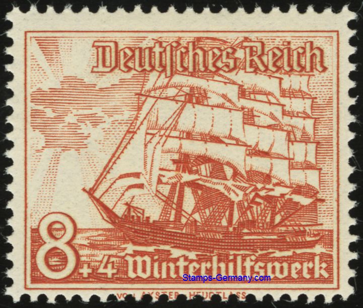 Briefmarke Deutsches Reich Michel 655