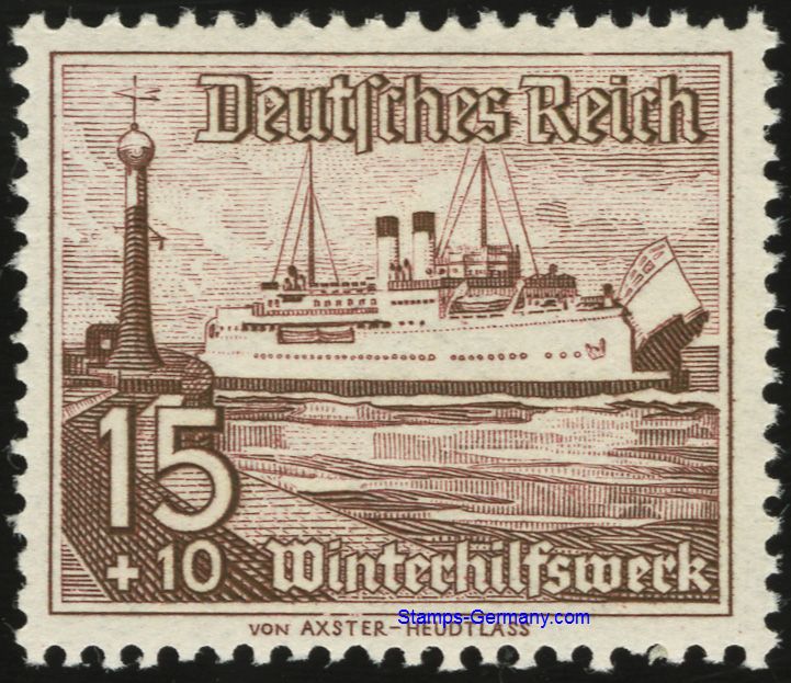 Briefmarke Deutsches Reich Michel 657