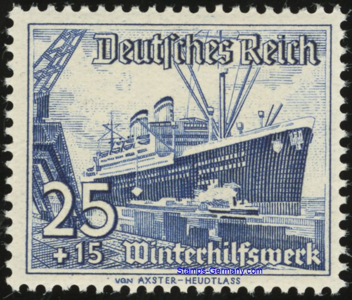 Briefmarke Deutsches Reich Michel 658
