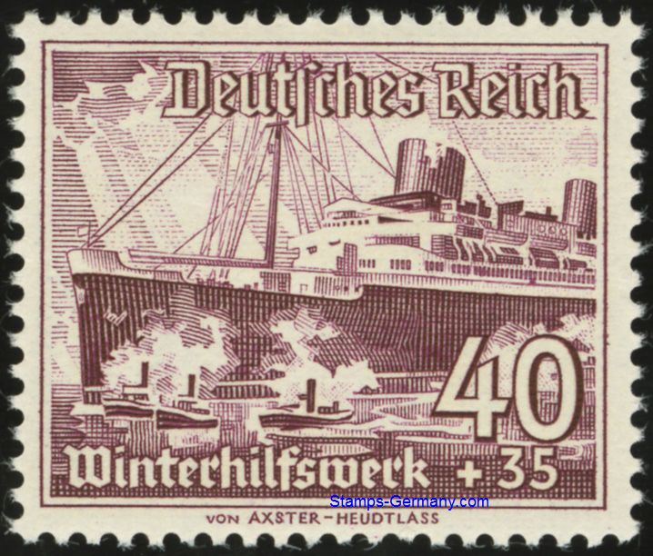 Briefmarke Deutsches Reich Michel 659