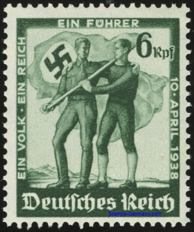 Briefmarke Deutsches Reich Michel 662