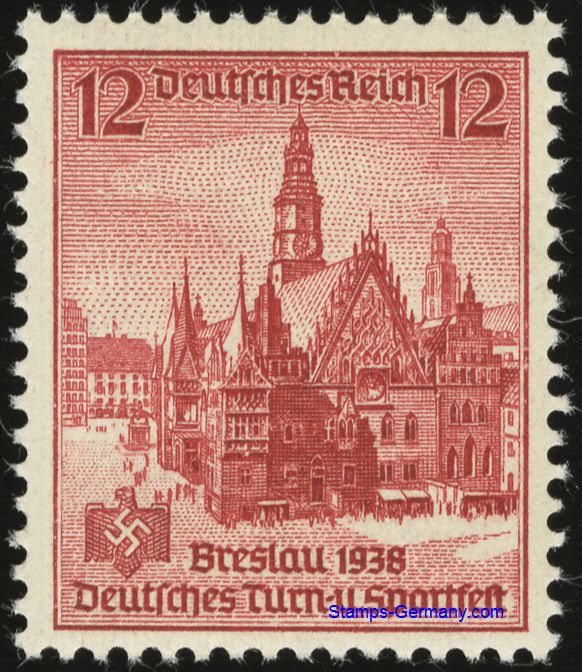 Briefmarke Deutsches Reich Michel 667
