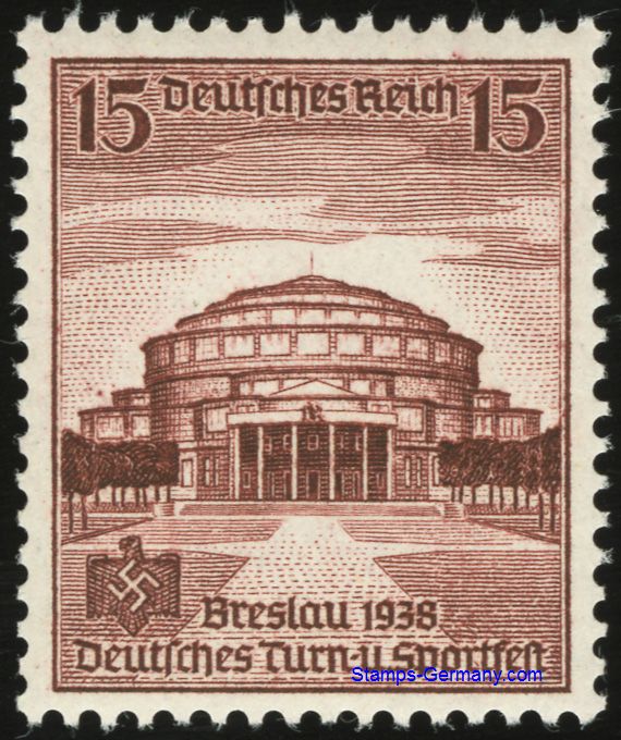 Briefmarke Deutsches Reich Michel 668