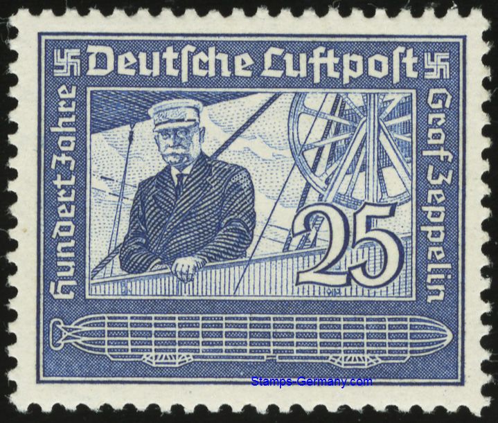 Briefmarke Deutsches Reich Michel 669