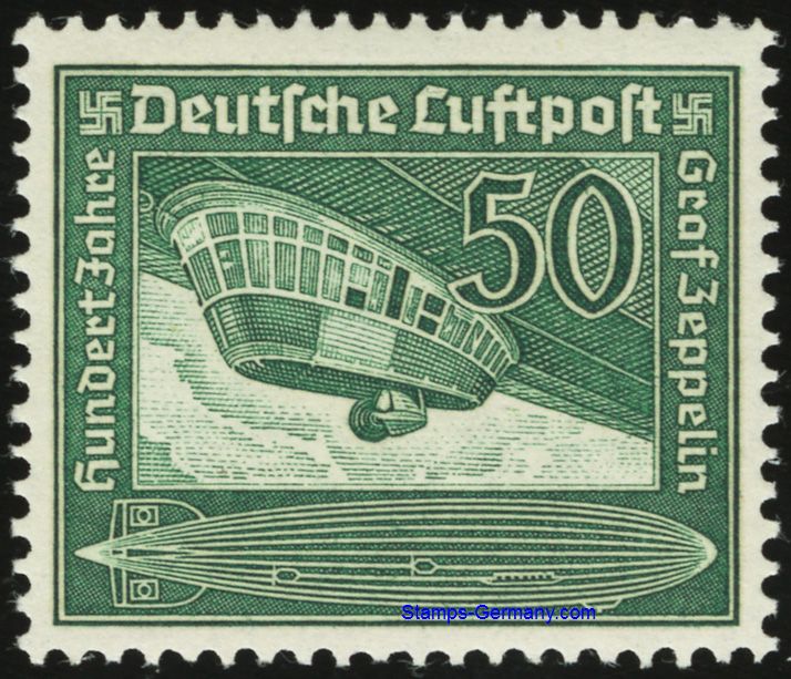 Briefmarke Deutsches Reich Michel 670