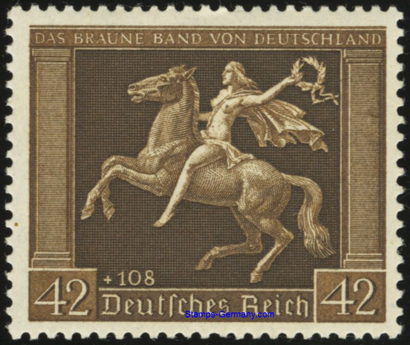 Briefmarke Deutsches Reich Michel 671