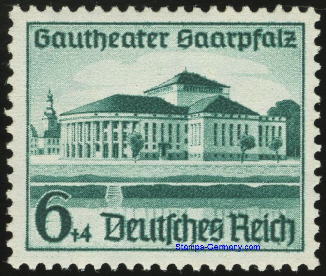 Briefmarke Deutsches Reich Michel 673