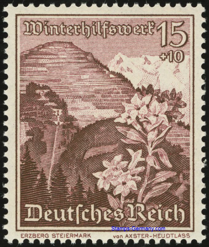 Briefmarke Deutsches Reich Michel 681